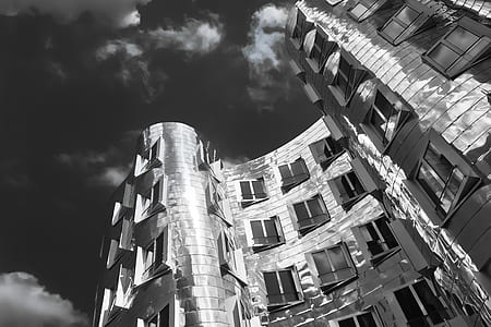 grayscale architectural photography of building thumbnail