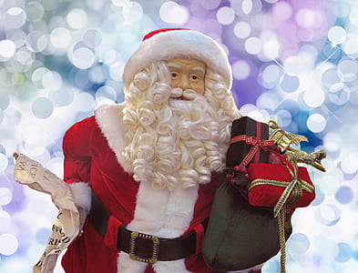 Sta Claus holding gifts thumbnail