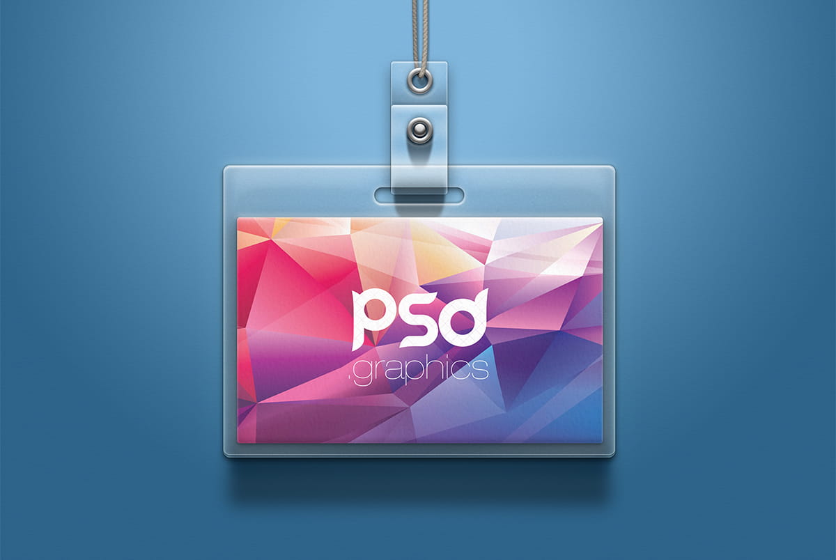 ID Card Mockup PSD psd file