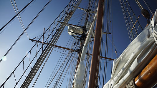 brown and white wooden ship thumbnail