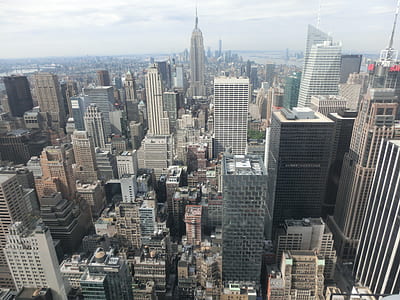 aerial photography of Empire State building, New York thumbnail