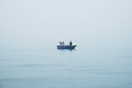 people riding on boat at daytime thumbnail