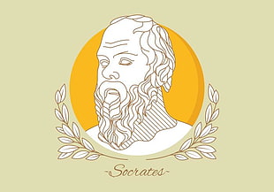Free Socrates Cartoon Sticker Vector Svg Ai File Free Graphics Uihere