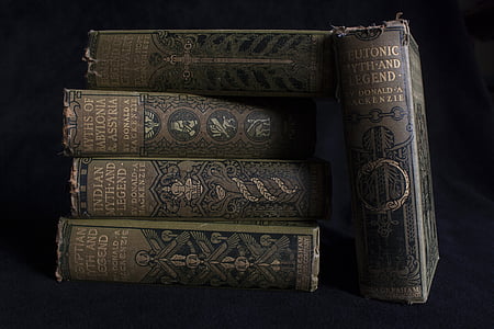 five assorted-title books thumbnail