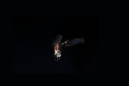 dark, hands, light, spark thumbnail