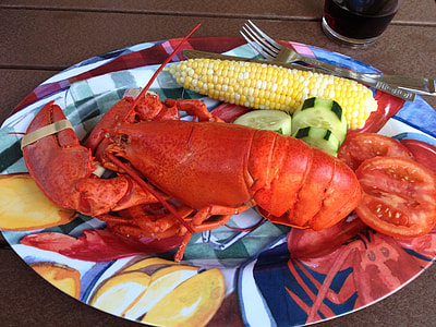 lobster on plate thumbnail