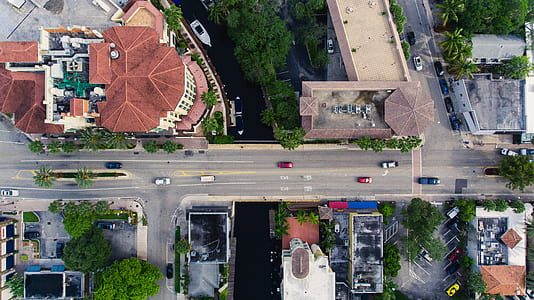 aerial photography of road during daytime thumbnail