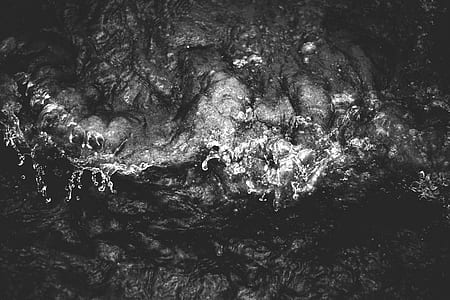 grayscale photography of flowing water thumbnail
