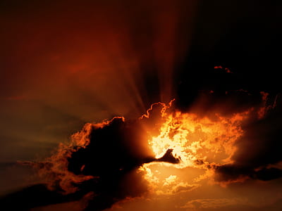 cloud formation during sunset thumbnail