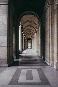 empty brown hallway thumbnail