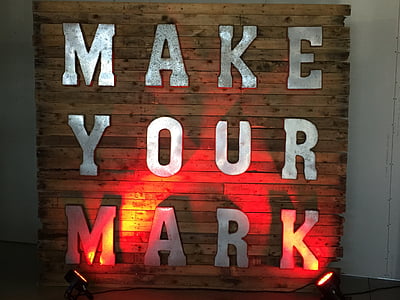 Make your mark signage thumbnail