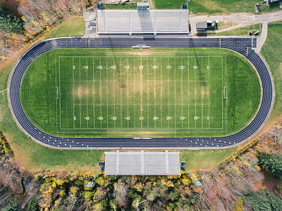 sports arena aerial photography thumbnail