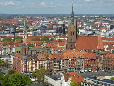 aerial photography of buildings thumbnail