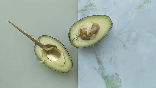 close-up photo of sliced avocado thumbnail