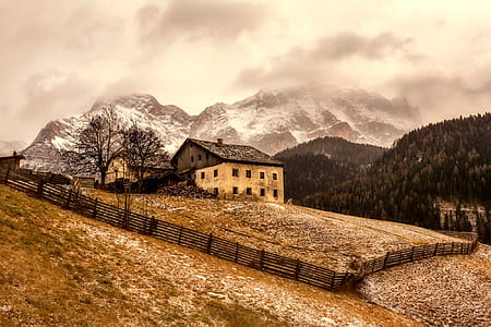 photography of house near farm r thumbnail