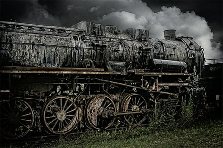 gray train selective photography thumbnail