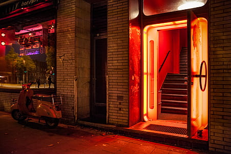 light, city, restaurant, red thumbnail