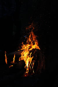 bonfire at night thumbnail