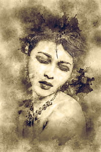 woman sketch artwork thumbnail