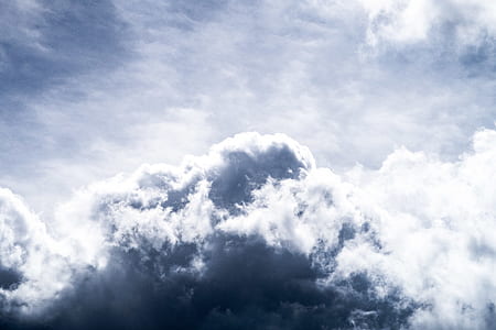 white and blue clouds thumbnail