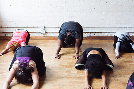 Ladies Yoga Stretch Photo thumbnail
