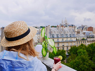 woman holding drinking glass thumbnail