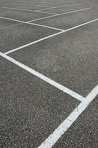 white line painted on asphalt floor thumbnail