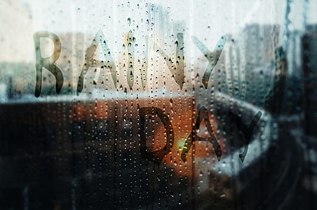 closeup photo of clear glass with dew thumbnail