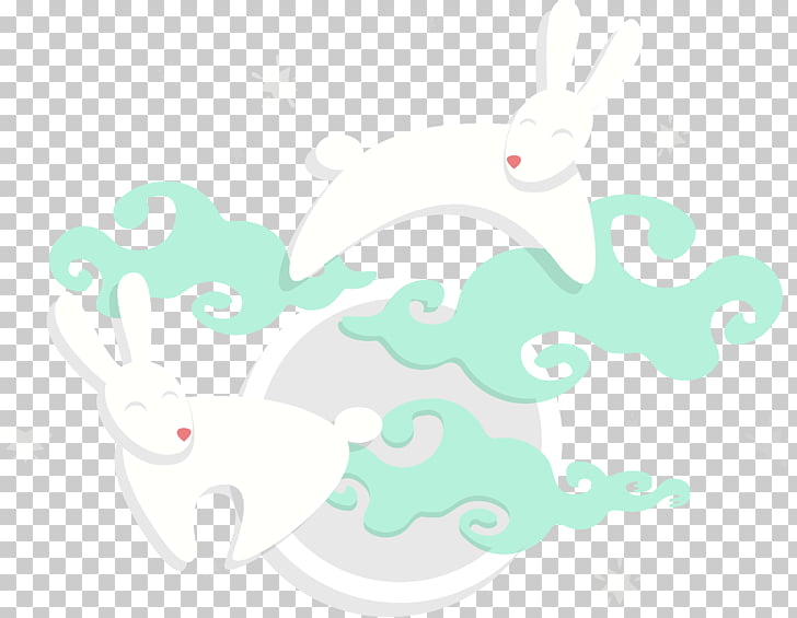 Mooncake Moon Rabbit Mid Autumn Festival Rabbit Rabbit Png Clipart Free Cliparts Uihere