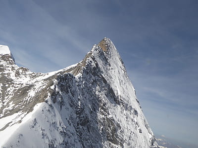 scenery of white and brown mountain thumbnail