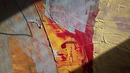 multicolored abstract painting during daytime thumbnail
