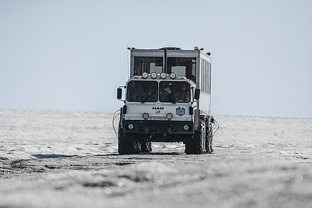 person driving white truck thumbnail