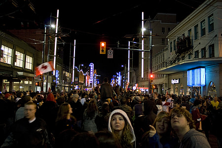 Granville Entertainment District in Vancouver, British Columbia, Canada thumbnail