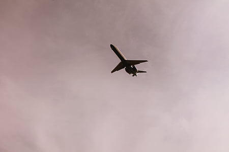 airplane flying in the sky during day time thumbnail