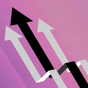 Dynamic Arrows Moving Upward - Inverted Version thumbnail
