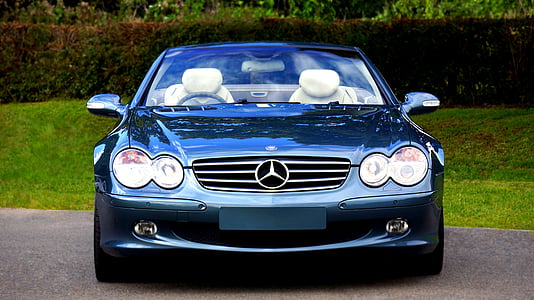 gray Mercedes-Benz convertible car thumbnail
