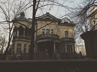 brown and black house thumbnail