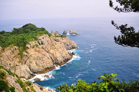 Landscape of the coast in South Korea thumbnail