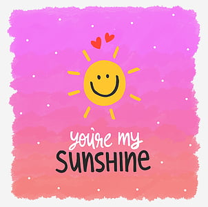 you're my sunshine illustration thumbnail