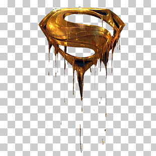 Clark Kent T-shirt Logo Iron-on Sticker, Metallic Superman logo, Superman logo PNG clipart