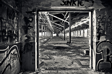 grayscale photography of room thumbnail