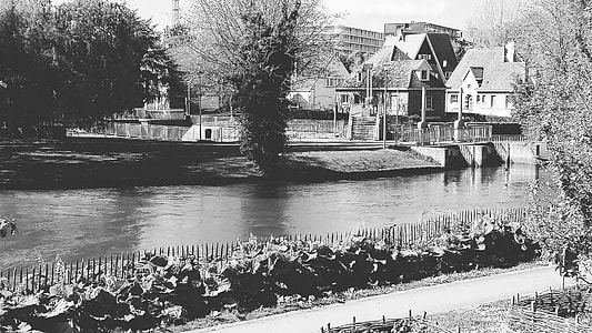 Bruges, Black And White thumbnail