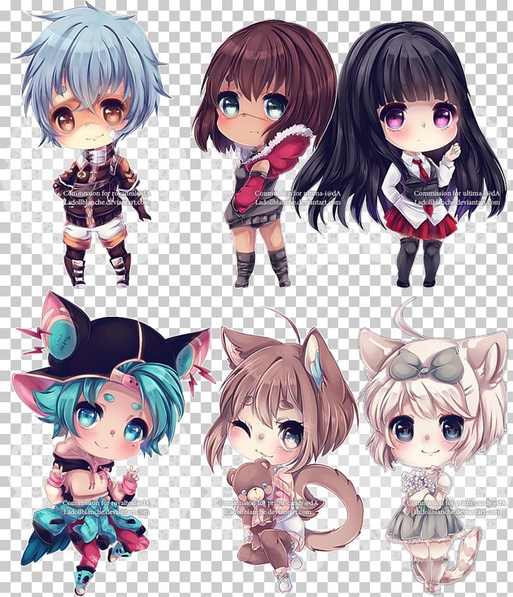 Chibi Drawing Anime Kavaii Girl Character Png Clipart Free