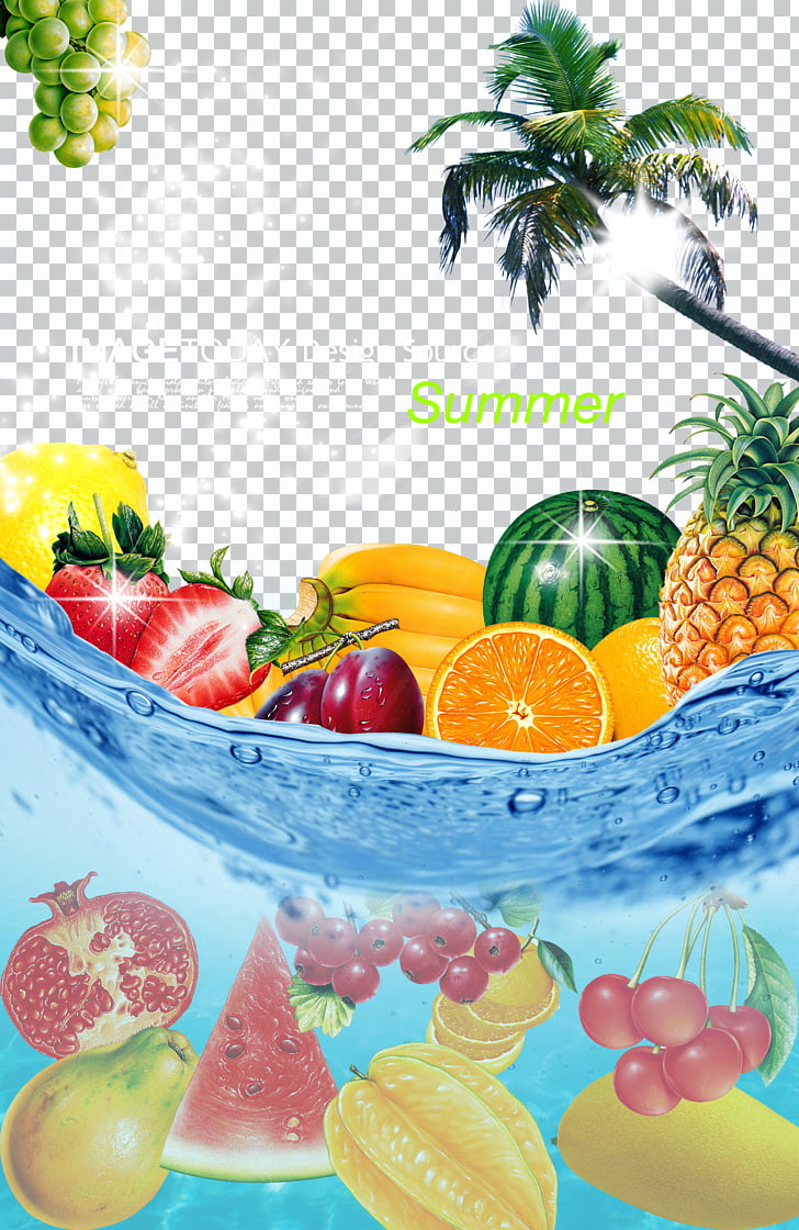 Juice Grapefruit Lemon Poster, Summer Fruit posters Icy background, today Design Soure poster PNG clipart
