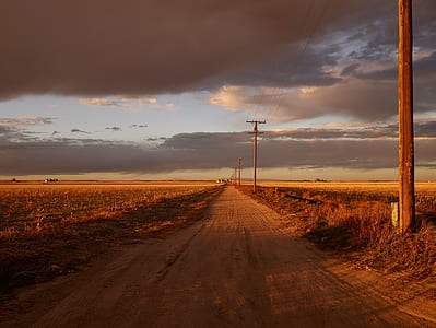 road between fields thumbnail