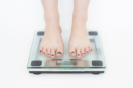 gray glass-top bathroom scale thumbnail