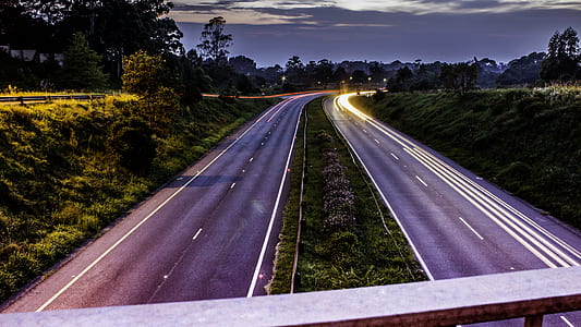 cars, road, traffic, landscape thumbnail
