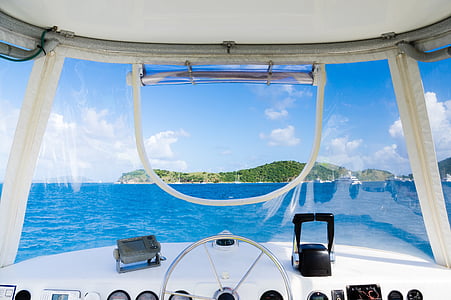 white speed boat interior thumbnail