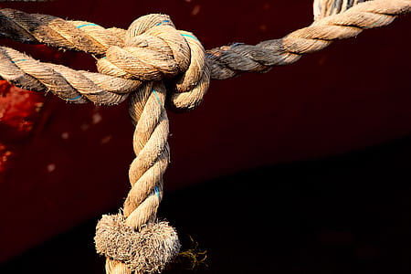 photo of knotted rope during daytime thumbnail