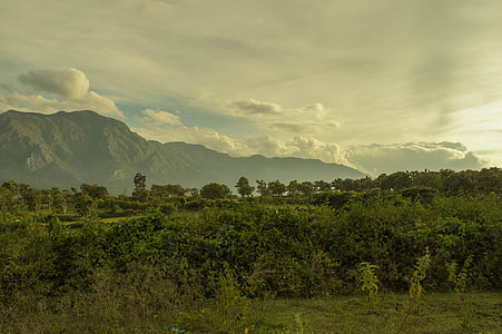 high angle photo of mountain thumbnail